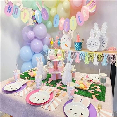 Easter Egg Paper Plate