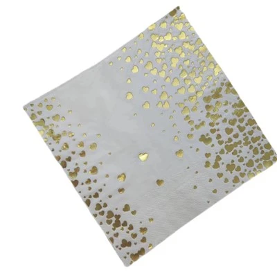 Gold Holiday Napkin