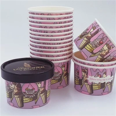 Ice Cream In Paper