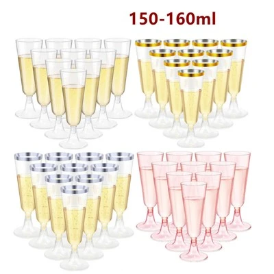 Plastic Thanksgiving Wine Glass