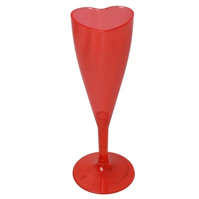 Printed Plastic Wine Glass